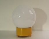 Mid Century Bill Curry Design Line Mod Yellow Lamp