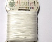 Toho Amiet White Beading Thread 22 yd