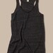 Feather Tank - Eco-friendly flowy tank top shirt in Eco-black