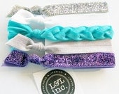 5 Hair Ties, The L & L Signature Set by Lucky Girl Hair Ties