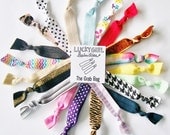 10 Hair Ties, The Grab Bag by Lucky Girl