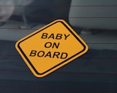 Baby on Board Sticker / Window Decal - Any Language