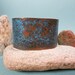 Bohemian Gypsy Copper Cuff Bracelet, Turquoise Blue black patina, rustic chunky, modern jewelry, Bangle Bracelet, stack bracelet (CC321)
