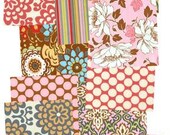Custom Crib Bedding using Amy Butler's "Lotus"