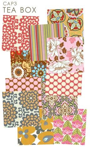 Custom Crib Bedding using Amy Butler's "Lotus"