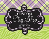Custom Etsy Shop Graphics / Etsy Banner / Avatar / Custom Design