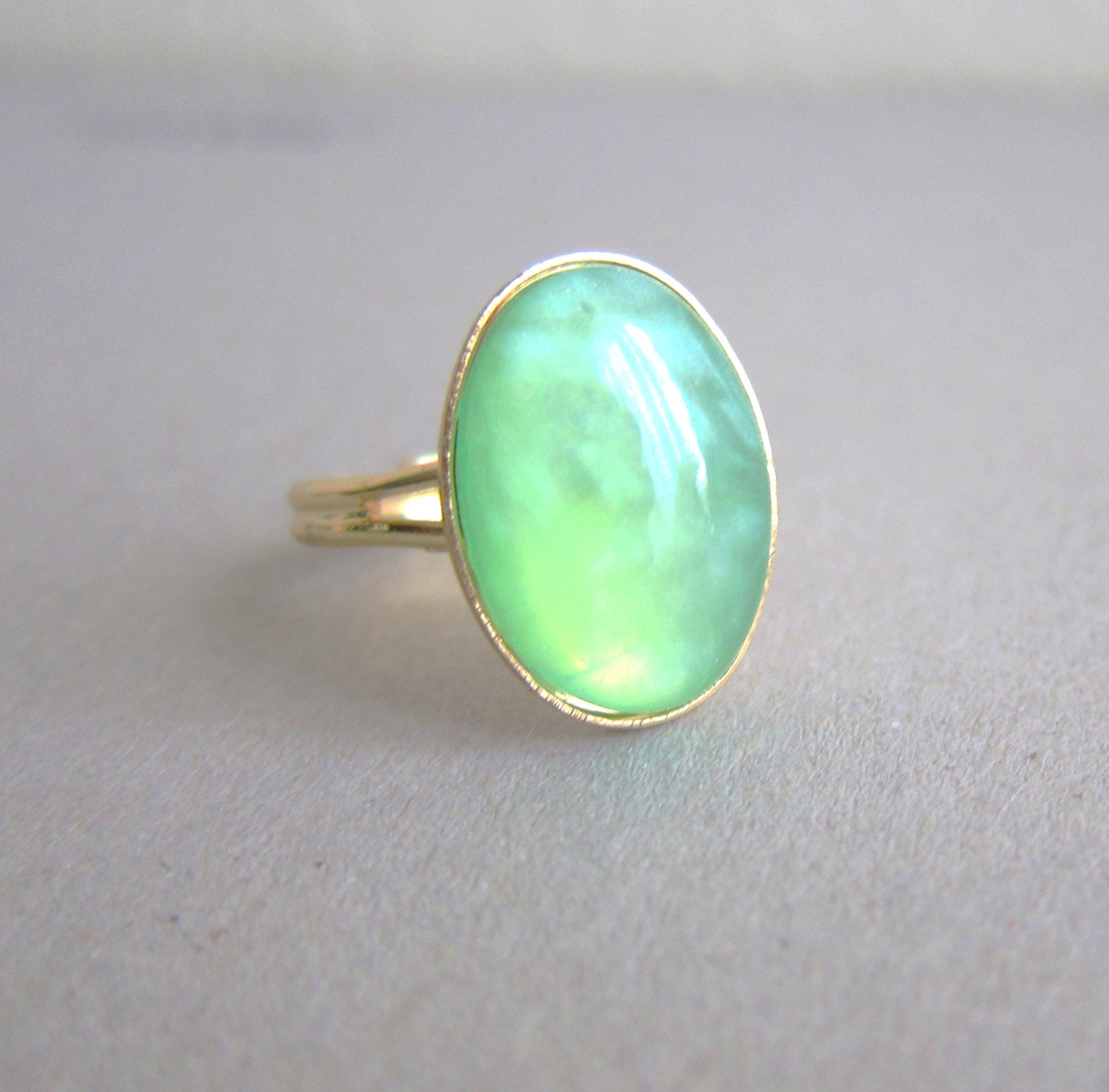 Mint Green Ring