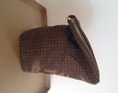 Zipper Pouch Plaid Pattern