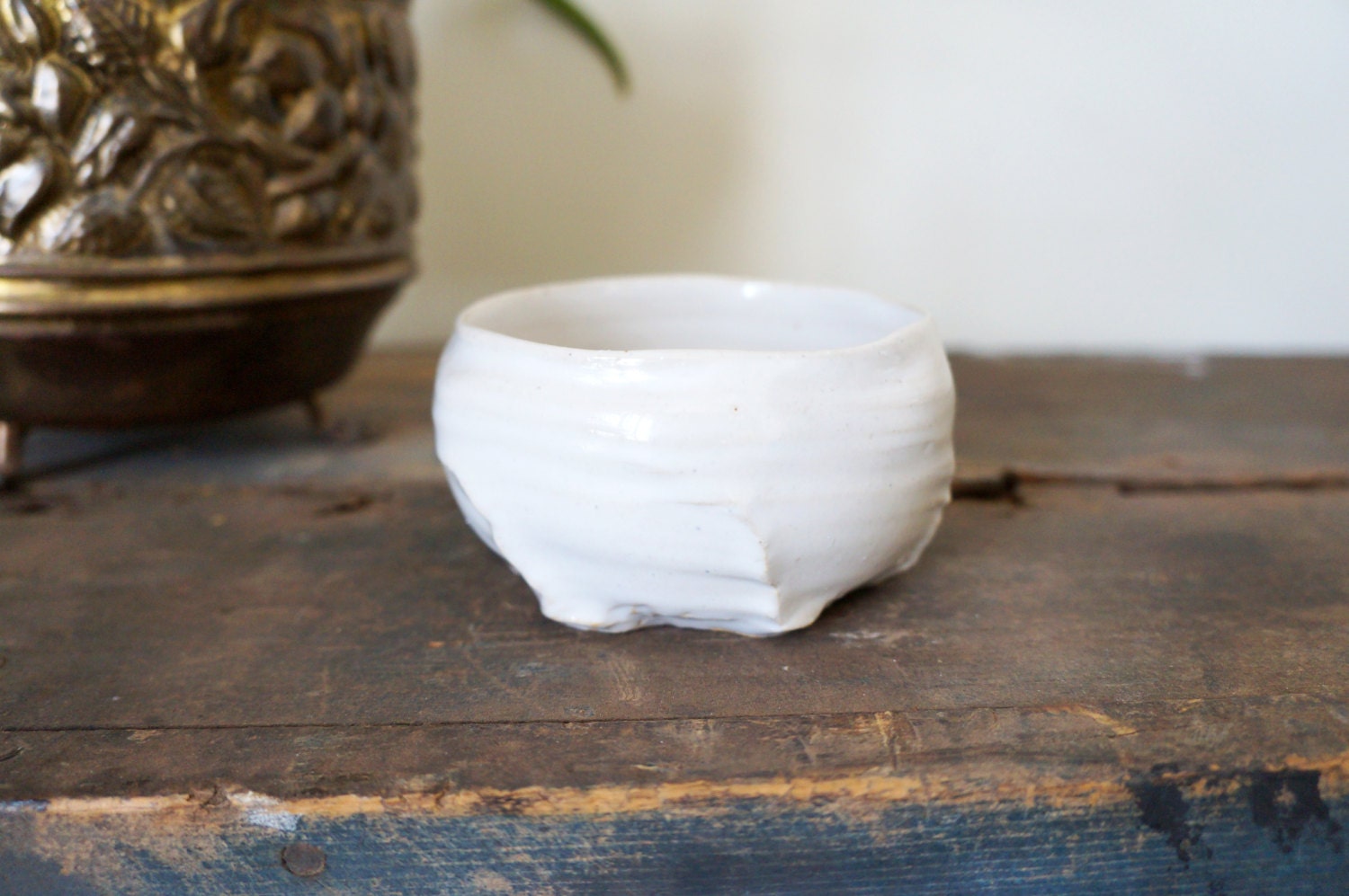 white inside-out vessel