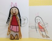 Kids art to Wall art/Sculpture