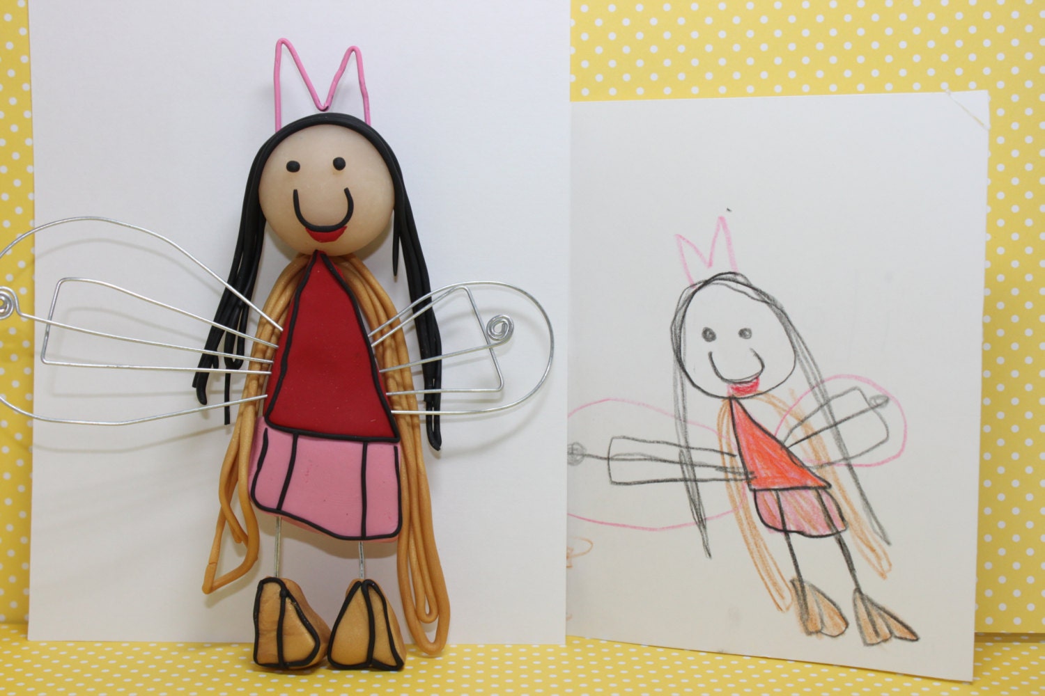 Kids art to Wall art/Sculpture