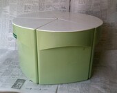 Vintage Blisscraft of Hollywood Pie Shaped Storage Canisters