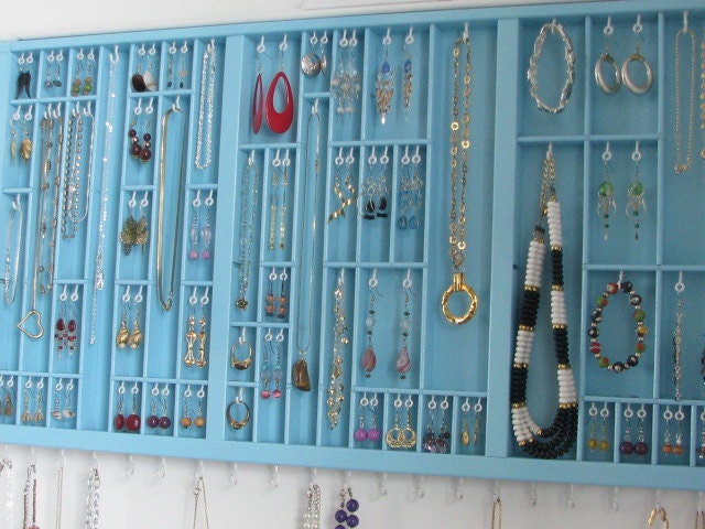 Printers Drawer Jewelry display