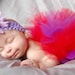 Royal Diva Tutu newborn to 24 months   Red and Purple Tutu Tutu dress photos weddings birthdays dance pageants