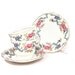 Vintage Royal Doulton Booths "Floradora" Tea Cup and Saucer, 1980s, English Fine Bone China, UK Seller