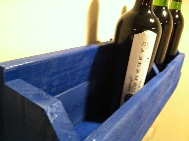 Rustic Wine and Glass Rack