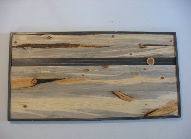 Distressed  Art-Rustic-Weathered-Abstract-Country-Sculpture Wall Art