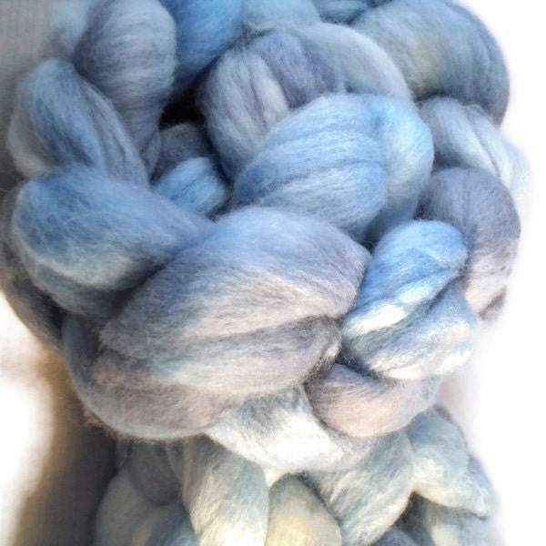 Merino Wool Roving - Hand dyed Spinning Fiber EU SELLER