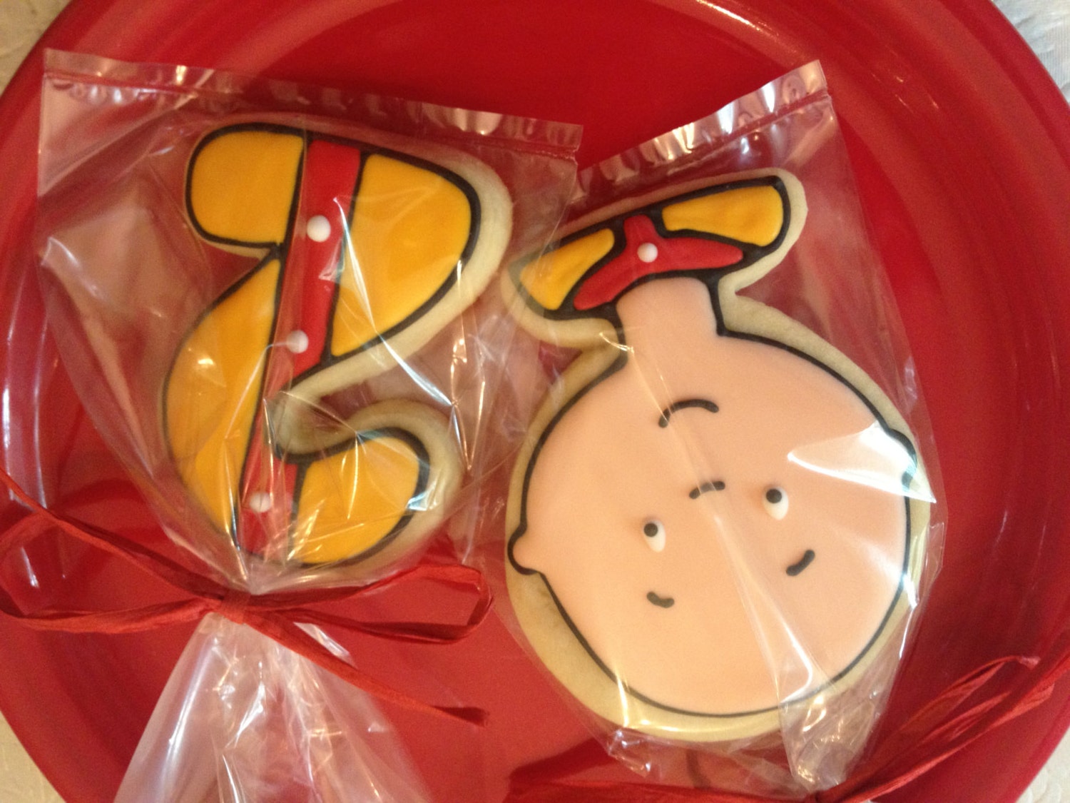 Caillou Inspired Cookies
