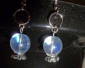 Gypsy Fortune Teller Crystal Ball Earrings