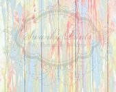 NEW 5ft x 5ft VINYL Photography Backdrop  / Pastel Splashed Paint