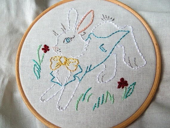 Alice in Wonderland embroidery pattern set