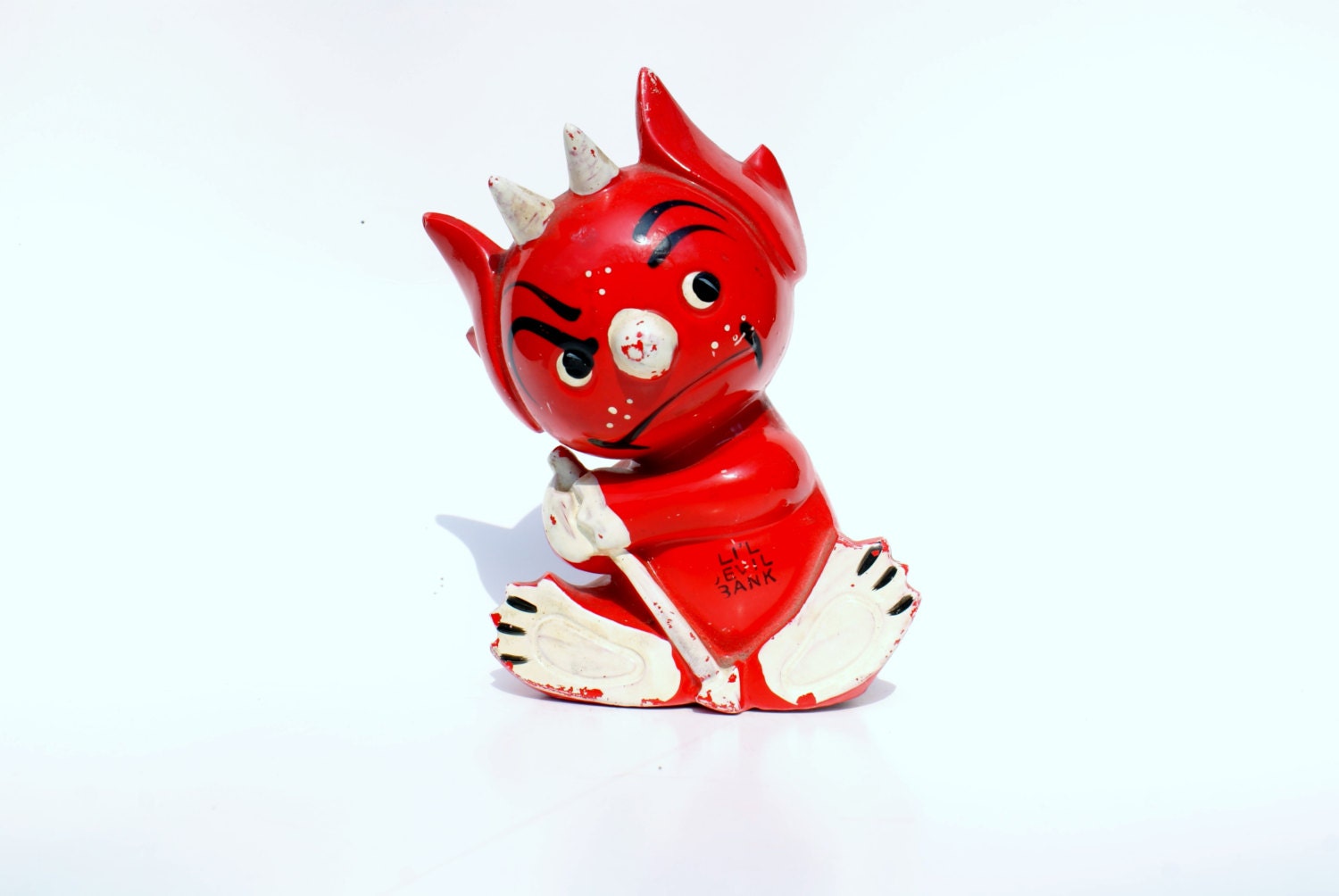 Piggy Bank, Vintage Red  Lil' Devil Bank, Collectibles