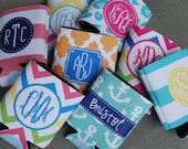 Personalized Monogrammed Beer Koozie