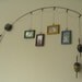 Fishing Pole Picture Frame - Metal Brown - 4 Frames