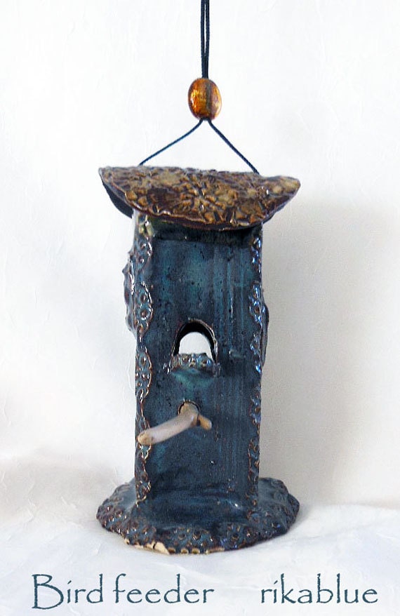Ceramic Bird Feeder