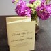 Custom Traditional Multi-Fold Wedding Programs - Set of 100