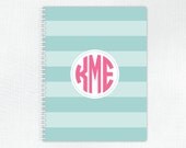 Personalized Spiral Bound Notebook - Wide Stripe Collection Il_170x135