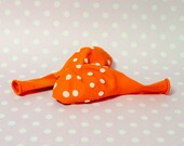 Orange Polka Dot Balloon