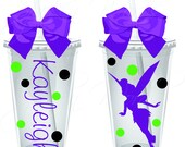 Tinkerbell Personalized 16 oz. Acrylic Tumbler