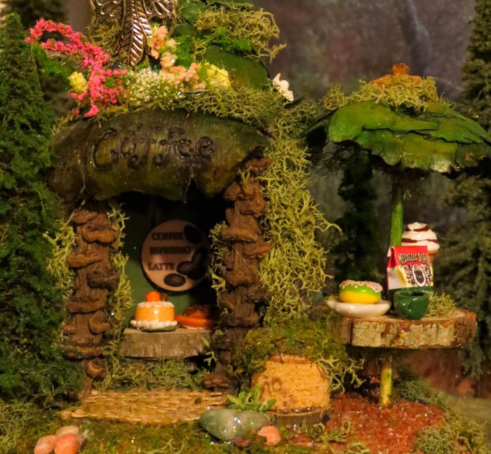 Fairy House, Woodland Village Coffee, Miniature House, Fairies, Fairy Houses, Woodland