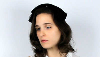 vintage 1940s hat / calot / Joal