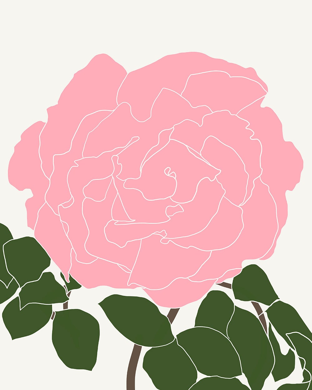 Fine Art Print.  Rose.  May 9, 2013.