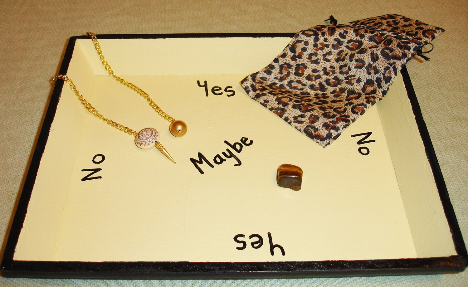 Pendulum Kit - Pendulum, Board, Instructions -Dowsing Kit