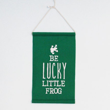 Be Lucky - Eco Felt Wall Hanging
