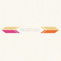 Reserved for Natalie B