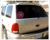 Chevron Monogram Car Decal Personalized Custom Everything Else Vinyl Decal Laptop iPad DVD Player