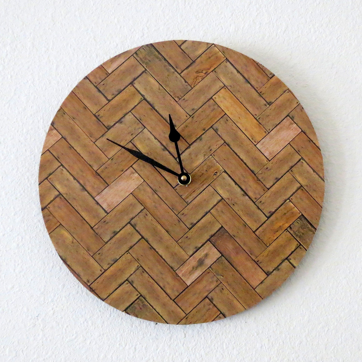 Kitchen Wall Clock, Decor and Housewares, Retro Chic,  Home and Living, Home Decor, Rustic Clock, Unique Clock, Unique Gift, Trending