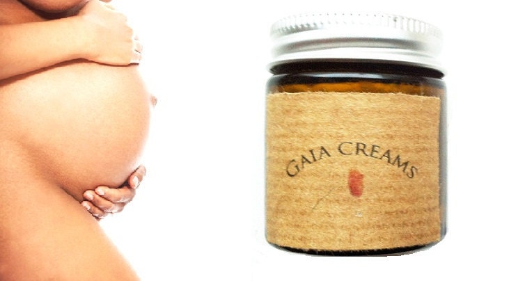 LOVING TUMMY RUB Stretch marks repairing cream. Versatile and effective.Raw. Truly Organic, Vegan, Ethical 60ml