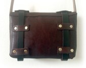 Conductor Bag / Small shoulder bag / Mahogany