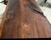 Walnut record player console