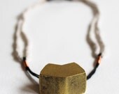 Chevron Drop Necklace