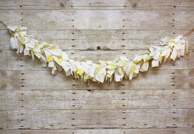 Vintage Scrap Fabric Banner (3 Ft.)  Vintage Florals.  Vintage Sheets
