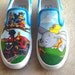 Custom Hand Painted Shoes - Dumbo