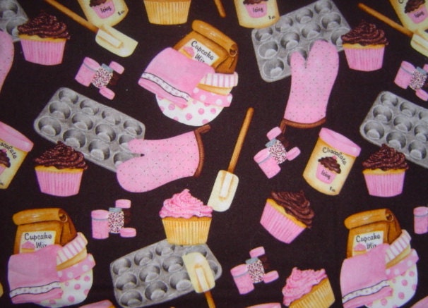 Cupcake Cravings Kathy Hatch Fabric-1 Yard, 30 Inches Continuous Length
