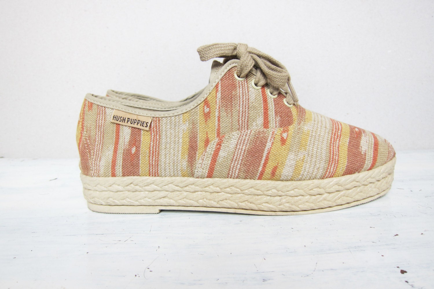HUSH PUPPIES Vintage Sneakers/Espadrilles Imitation